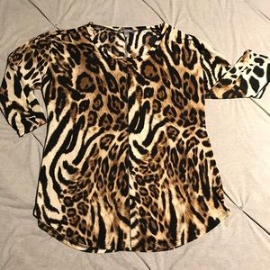 Leopard Print Top